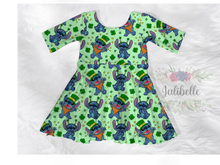 Load image into Gallery viewer, St. Patrick’s Day Twirl Dress
